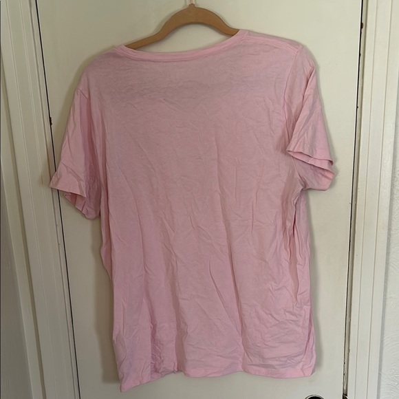 J. Crew Pink Graphic Short Sleeve Tee - Picture 4 of 4